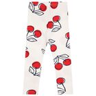 Younger Girls Red & White Cherry Leggings Set, 2, hi-res