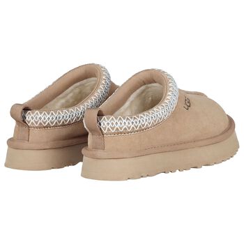 Sand Tazz Suede Mules