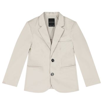 Boys Beige Blazer