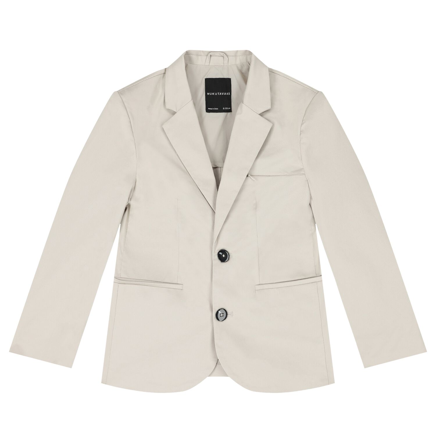 Boys Beige Blazer, 1, hi-res image number null