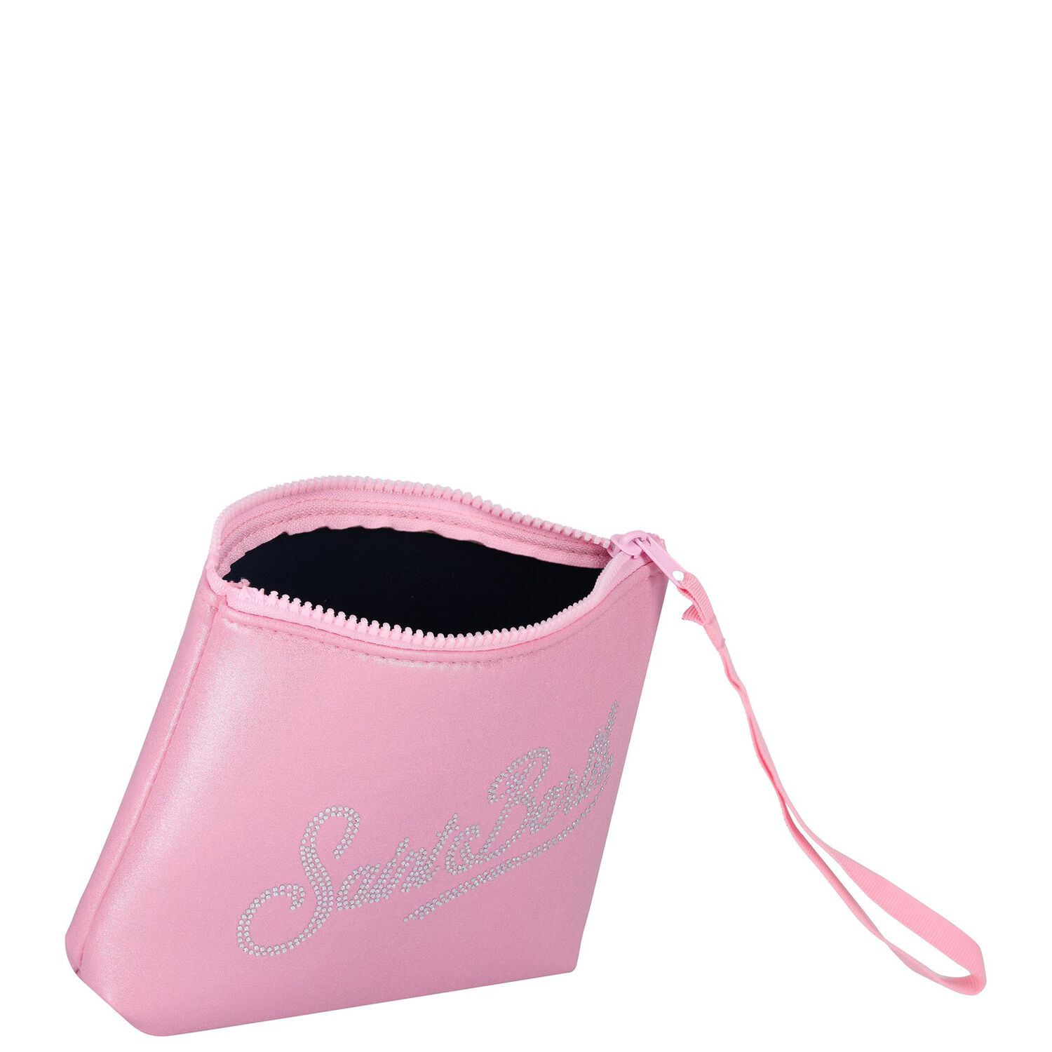 Girls Pink Logo Pouch, 1, hi-res
