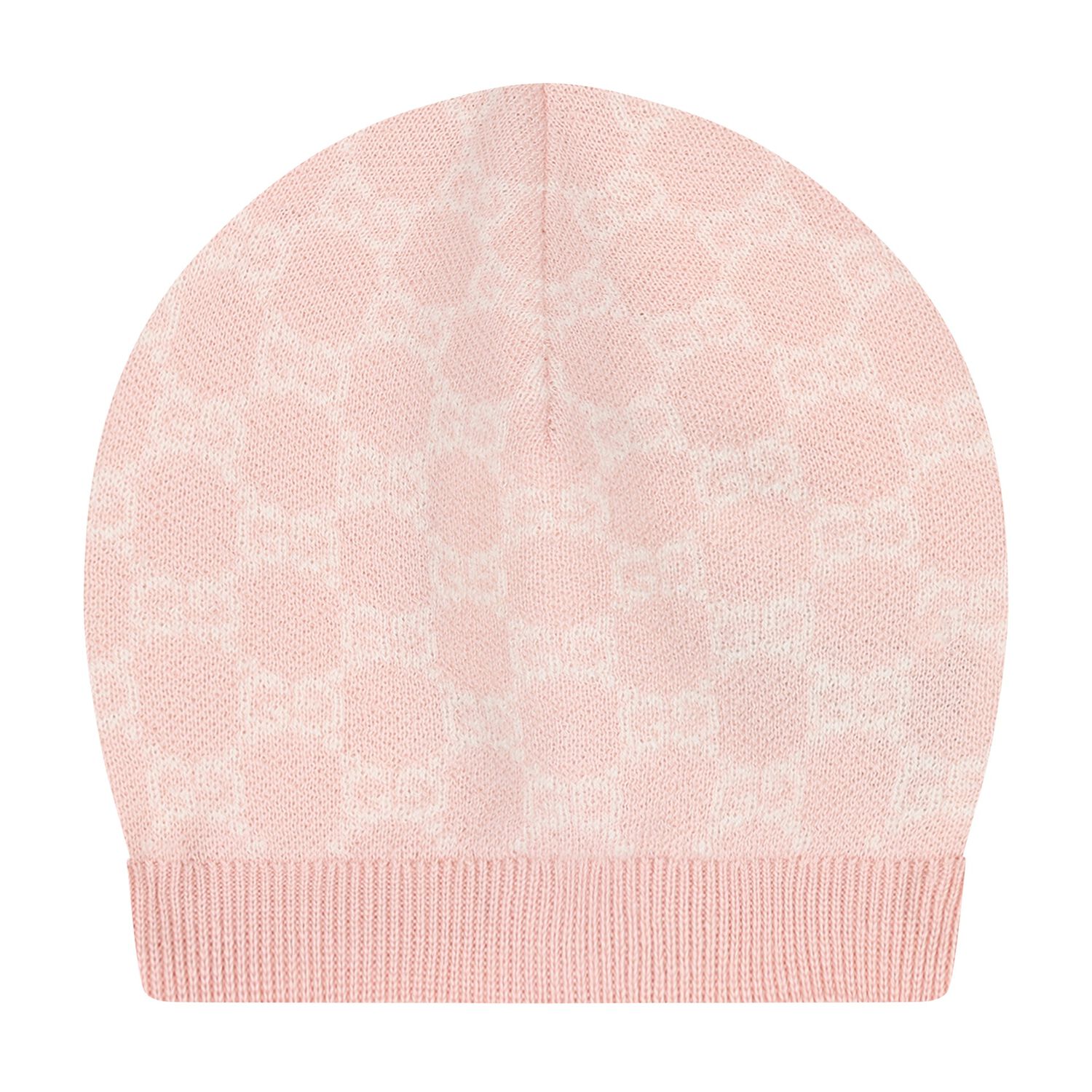 Girls Pink GG logo Hat, 2, hi-res