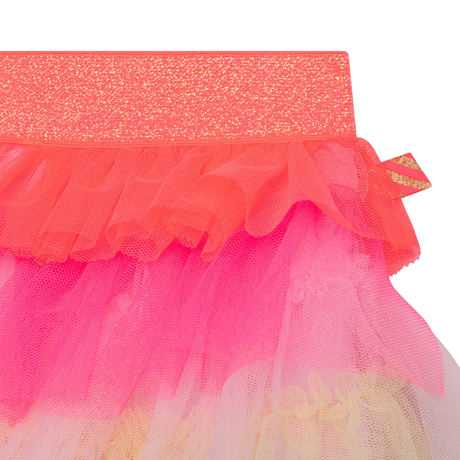 Girls Rainbow Tulle Skirt, 1, hi-res