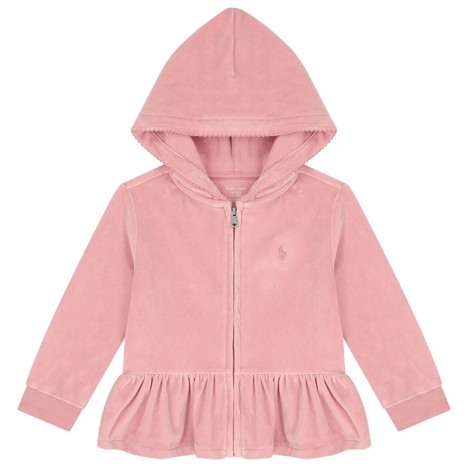 Baby Girls Pink Logo Tracksuit, 1, hi-res