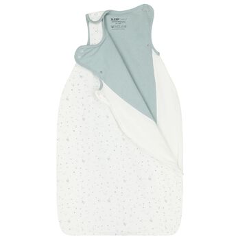 Baby Boys White & Green Aerotemp Sleeping Bag