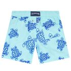 Boys Aqua Turtle Swim Shorts, 1, hi-res