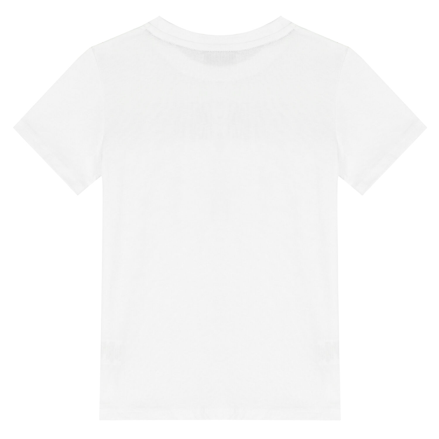 Boys White Logo T-Shirt, 1, hi-res