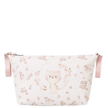 Ivory & Pink Toiletry Bag