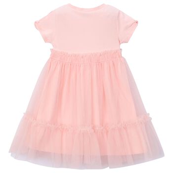 Girls Pink Tulle Dress