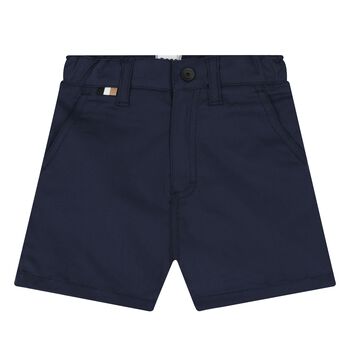 Younger Boys Navy Blue Shorts