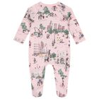 Baby Girls Pink Teddy Bear Babygrow Gift Set, 2, hi-res