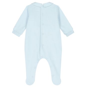 Baby Boys Blue Babygrow