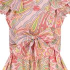 Girls Pink Floral Paisley Dress , 1, hi-res