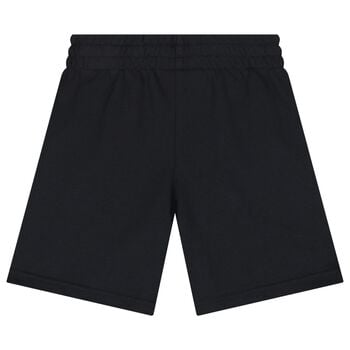 Boys Black Logo Shorts 
