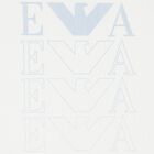 Baby Boys Ivory & Blue Logo Baby Blanket, 2, hi-res