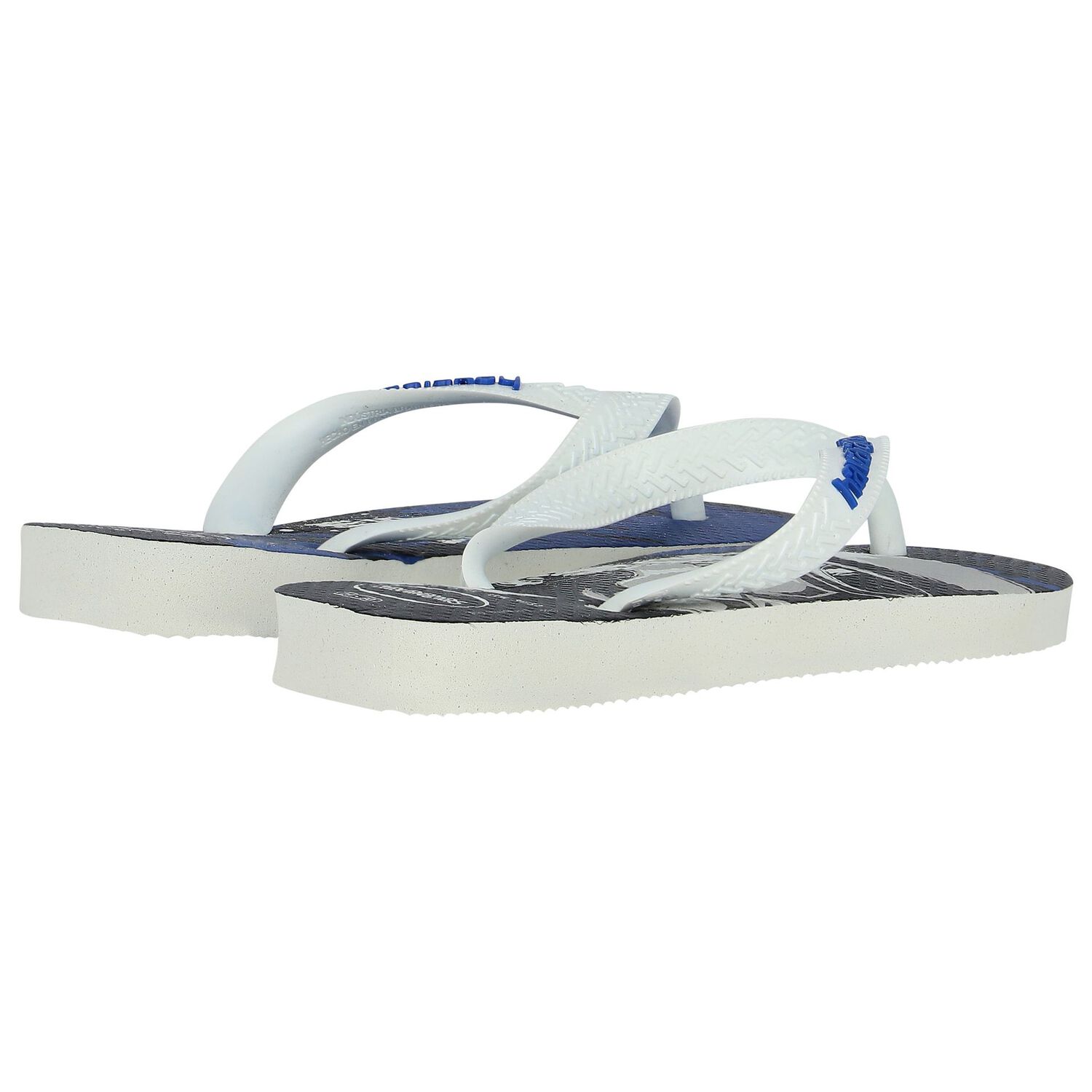Blue Boys Star Wars Logo Flip Flops, 2, hi-res image number null
