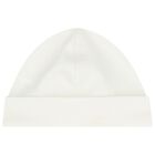 Baby Boys Ivory Crown Blanket & Hat Set, 1, hi-res