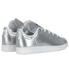 Girls Silver Stan Smith Trainers, 1, hi-res