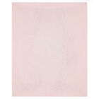 Baby Girls Pink Knitted Blanked, 1, hi-res