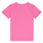 Girls Pink Logo T-shirt, 1, hi-res