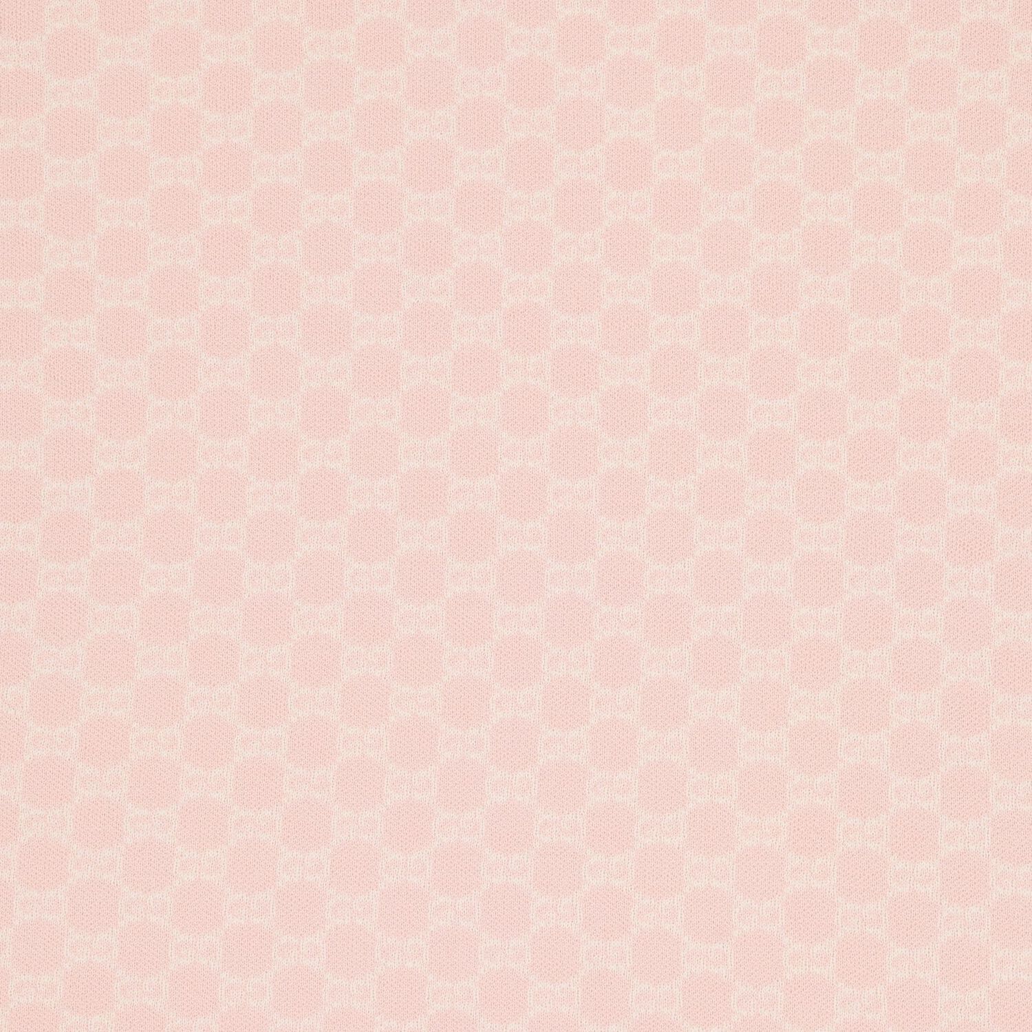 Baby Girls Pink GG Logo Blanket, 4, hi-res
