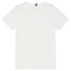 Boys White Logo T-Shirt, 1, hi-res
