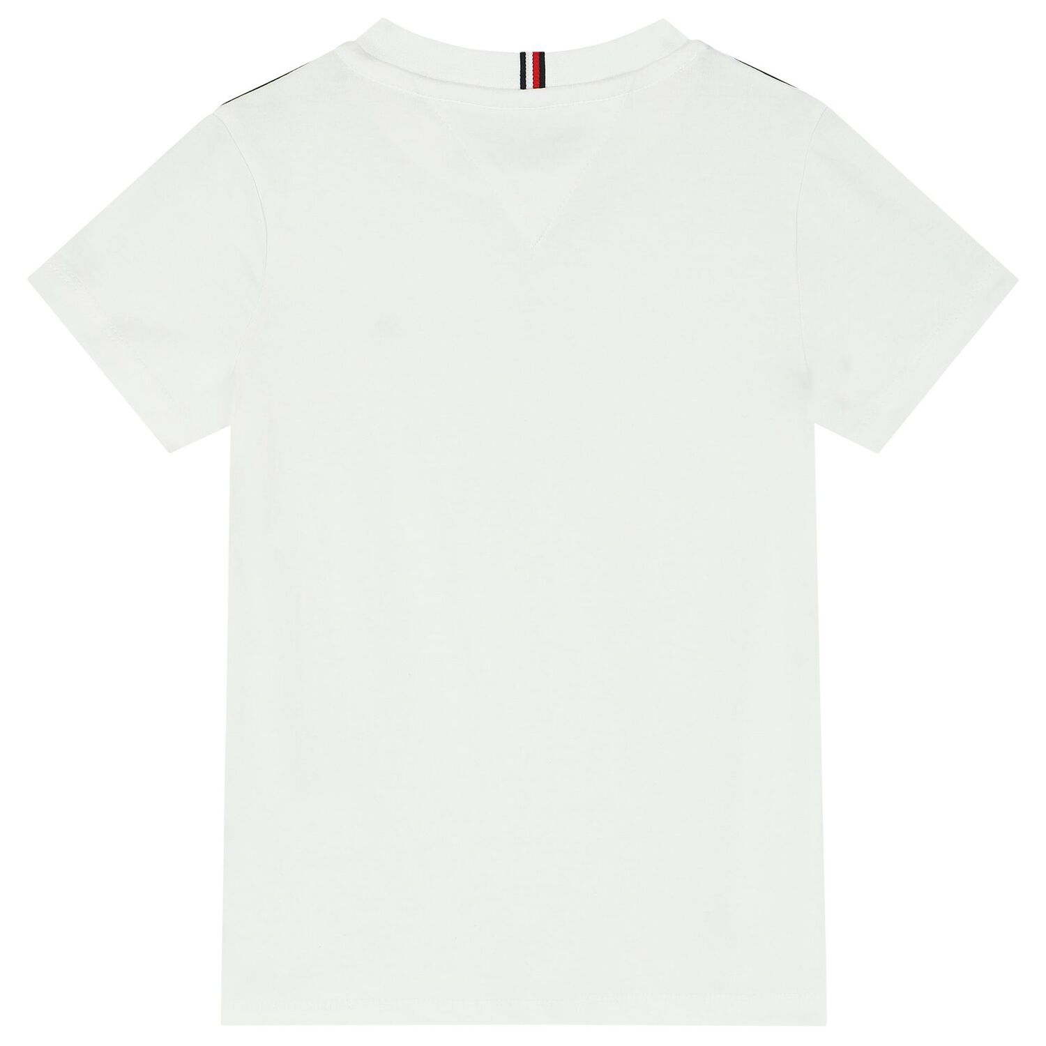 Boys White Logo T-Shirt, 1, hi-res