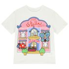Girls Ivory Hotel T-Shirt , 1, hi-res