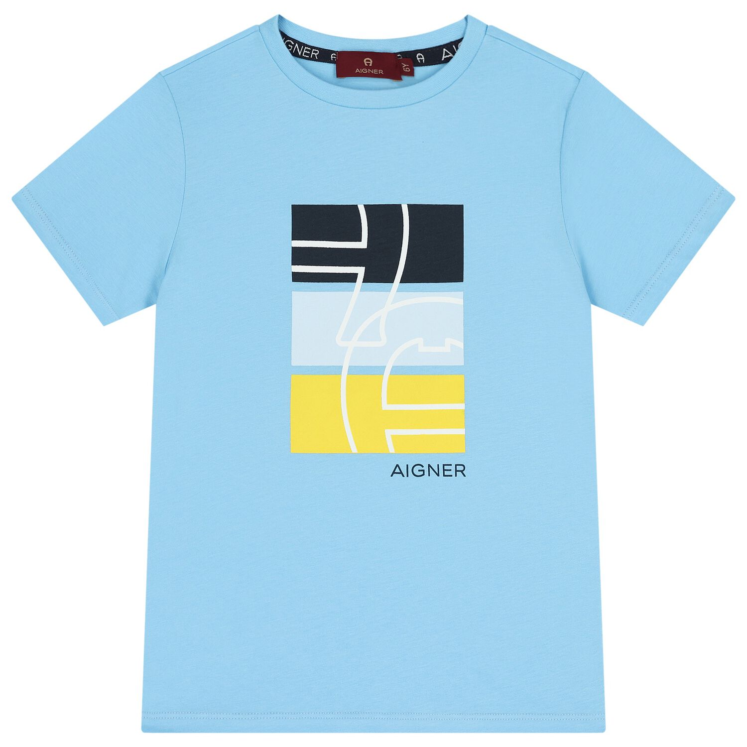 Boys Blue Logo T-Shirt, 2, hi-res