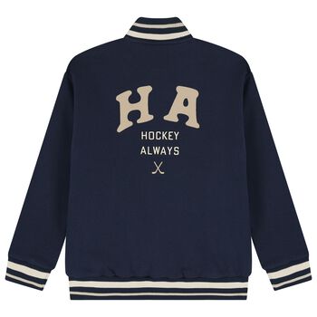 Boys Navy Blue Varsity Bomber Jacket