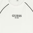 Girls Ivory Logo Dress, 1, hi-res