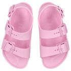 Girls Pink Milano Eva Sandals, 1, hi-res