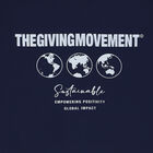 Oversized Navy Logo Softskin T-Shirt, 1, hi-res