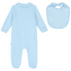 Baby Boys Blue Soldiers Babygrow Set, 2, hi-res