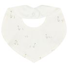 White Baby Romper, Bib & Socks Set, 1, hi-res