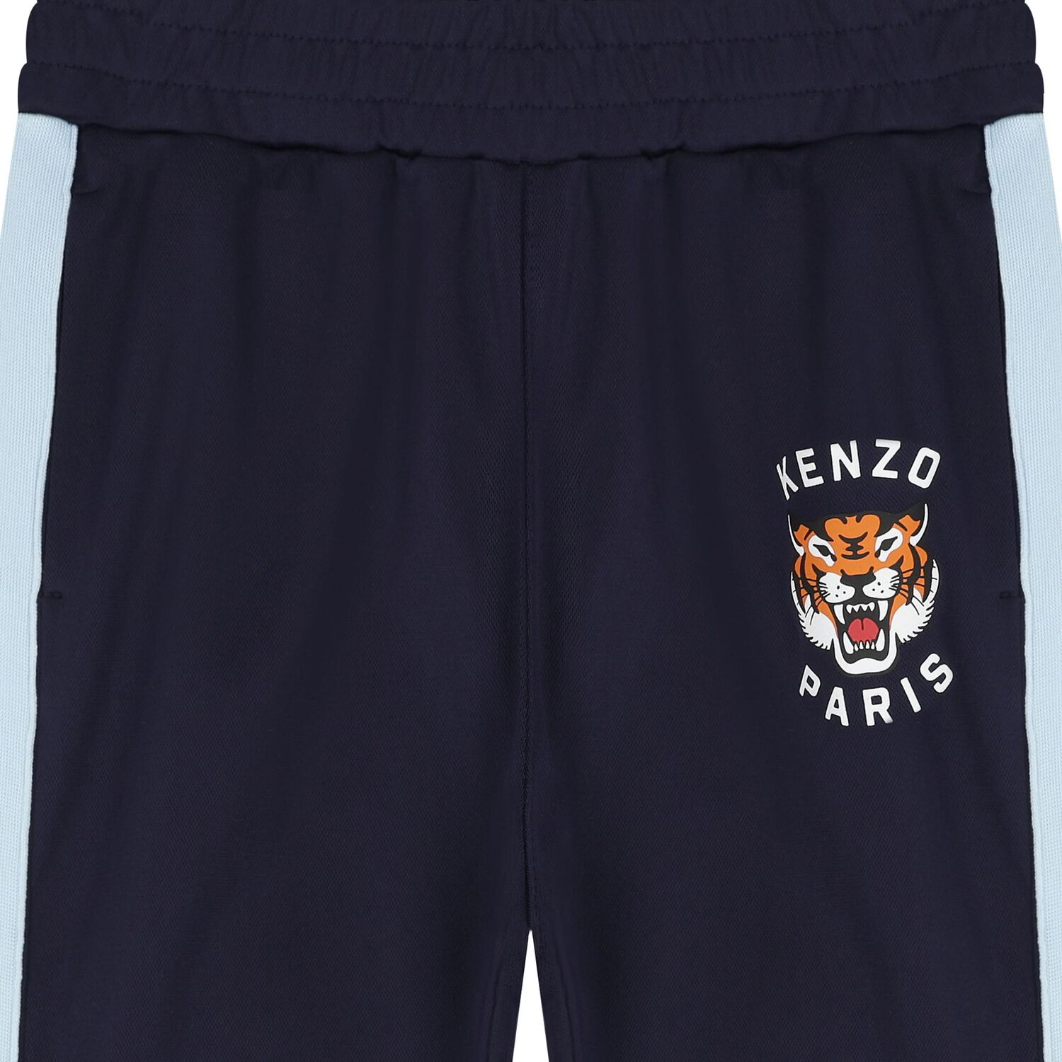Navy Blue Tiger Logo Joggers, 1, hi-res image number null