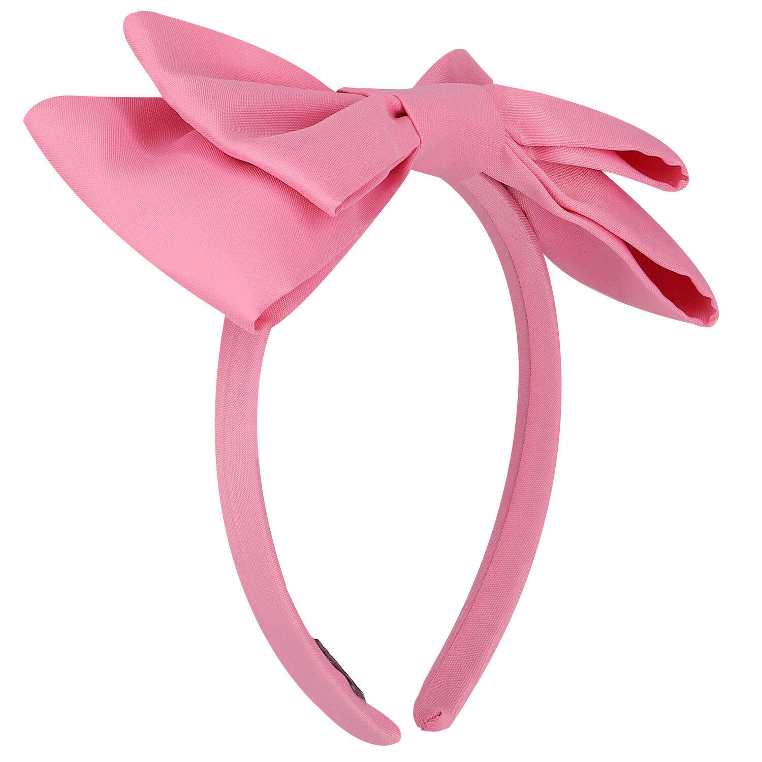 Girls Pink Bow Headband, 4, hi-res