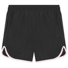 Girls Black Jordan Shorts, 1, hi-res