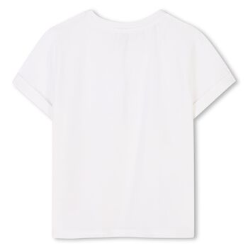 Girls Ivory Logo T-Shirt