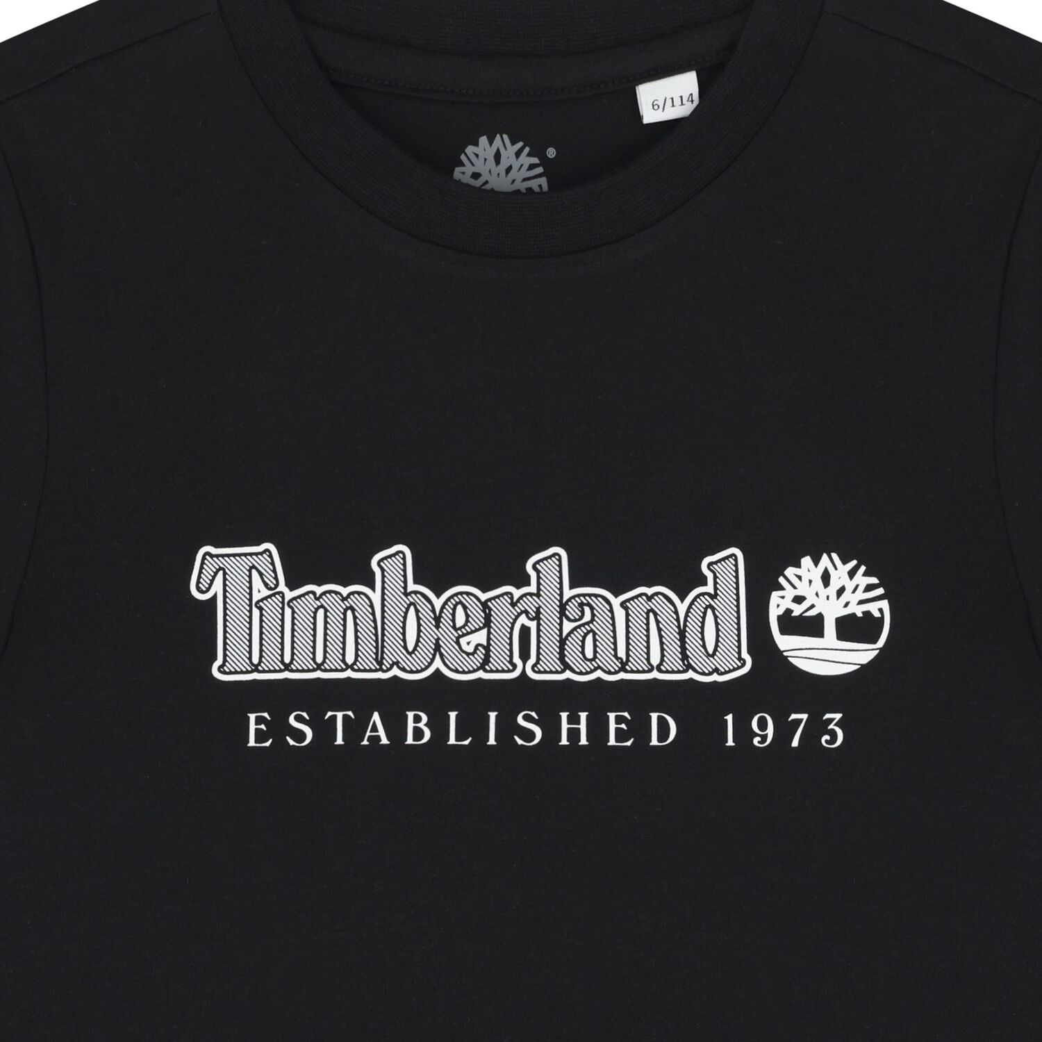 Boys Black Logo T-Shirt, 2, hi-res image number null