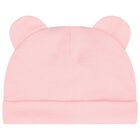Baby Girls Pink Teddy Bear Logo Babygrow Gift Set, 3, hi-res