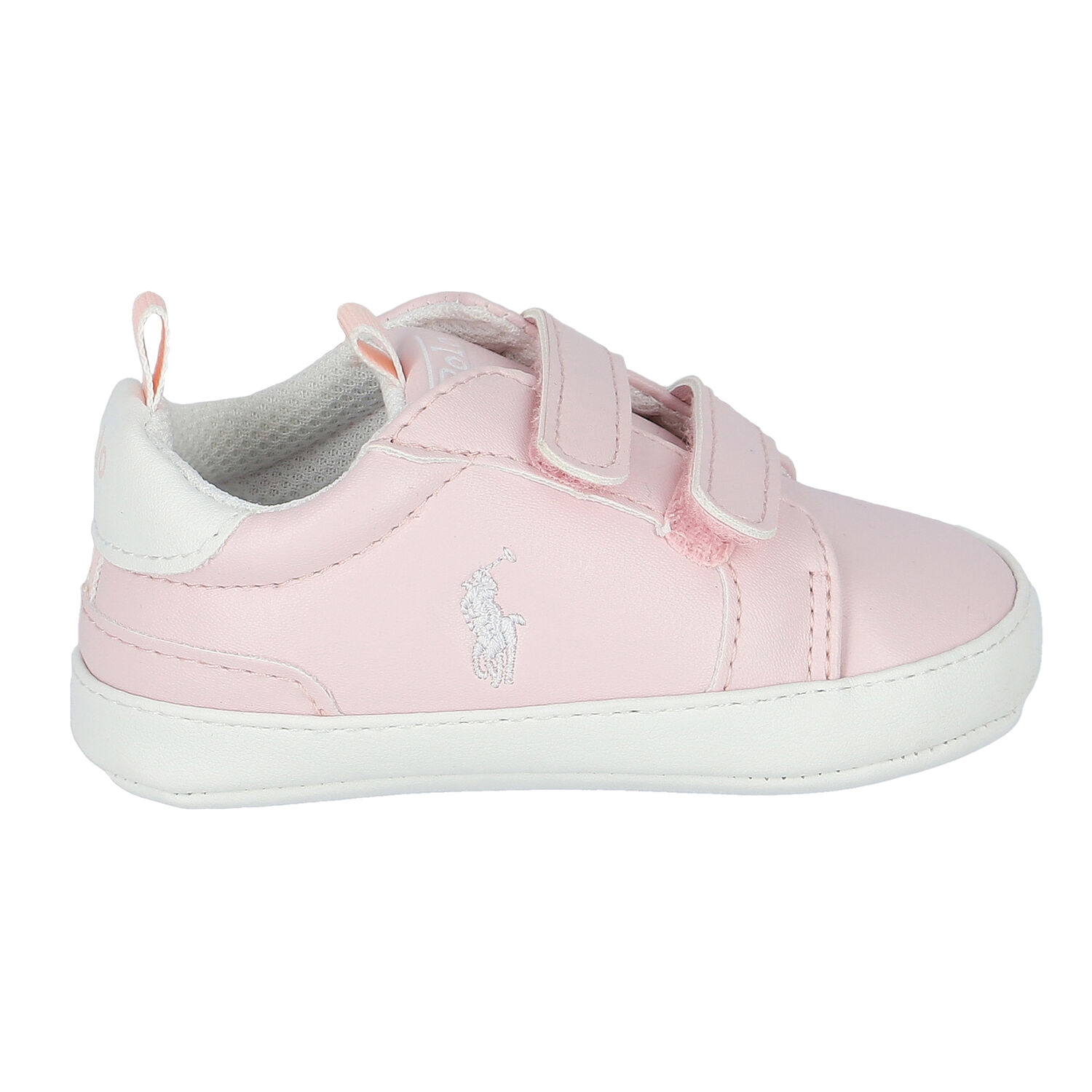 Baby Girls Pink Logo Pre Walker Shoes, 1, hi-res