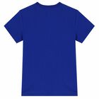 Boys Blue Logo T-Shirt, 1, hi-res