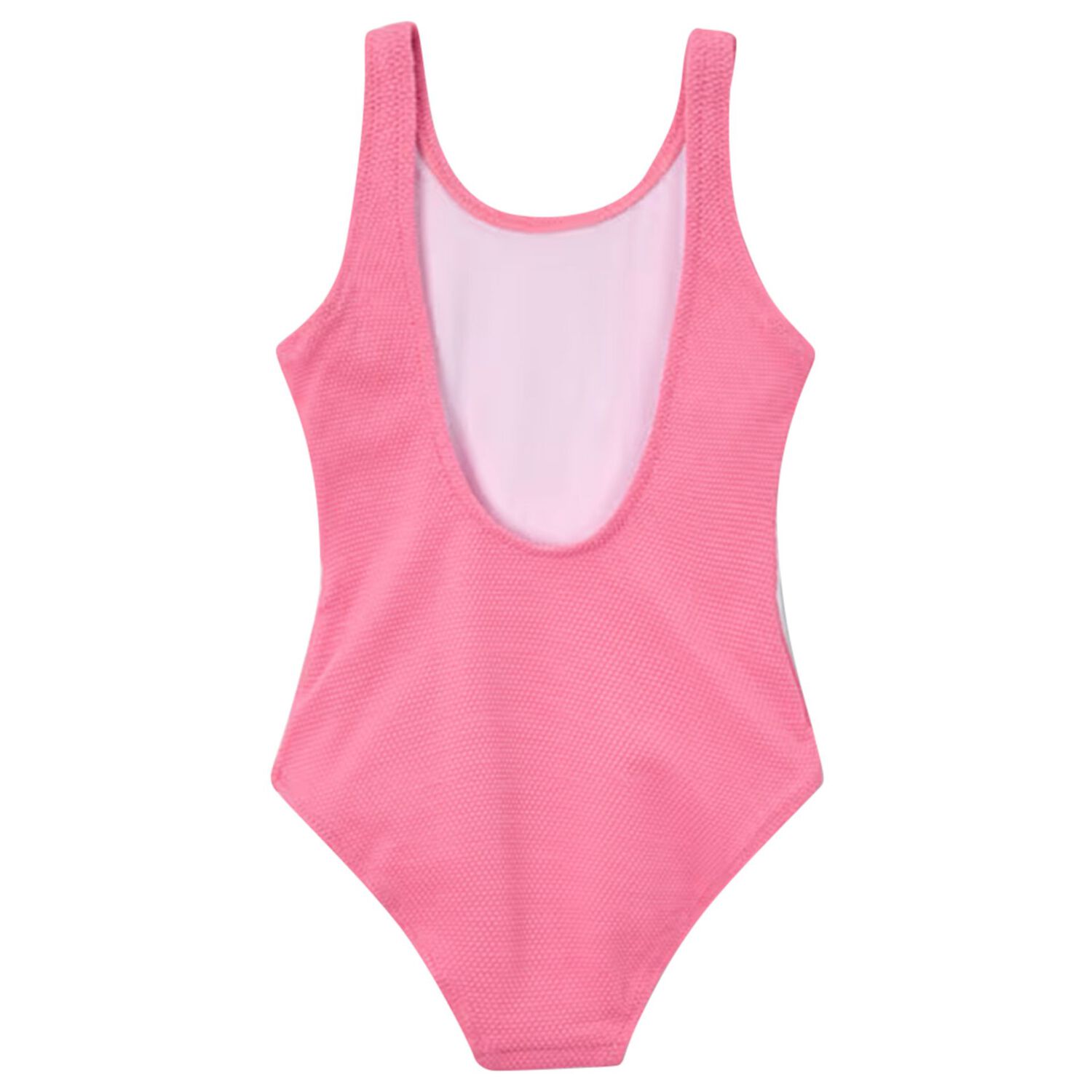 Girls Pink Flower Swimsuit, 1, hi-res