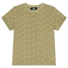 Boys Khaki Logo T-Shirt, 1, hi-res