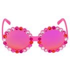 Girls Pink Embellished Sunglasses, 1, hi-res