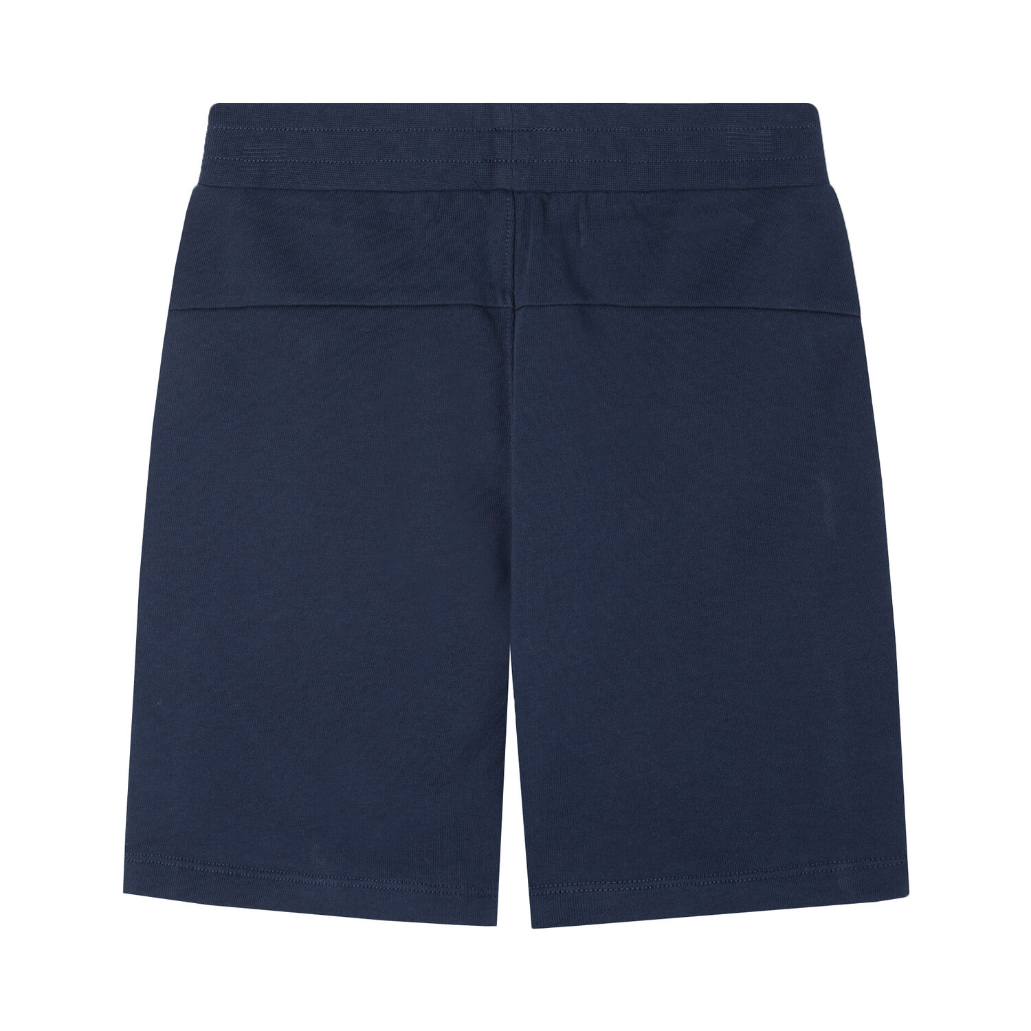 Boys Navy Logo Shorts, 1, hi-res