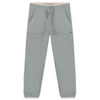Girls Grey & Beige Tracksuit, 1, hi-res