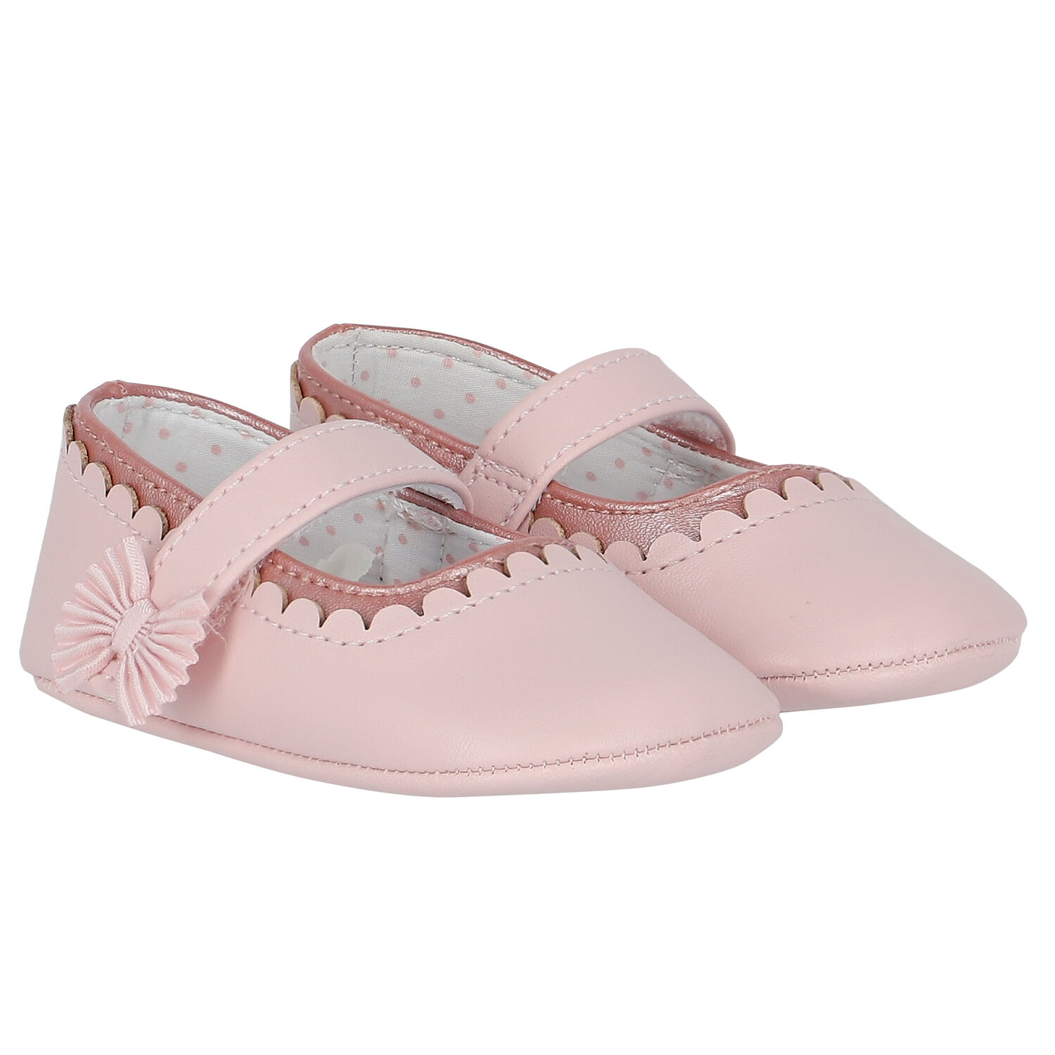 Baby Girls Pink Pre-Walker Mary Jane Shoes, 1, hi-res