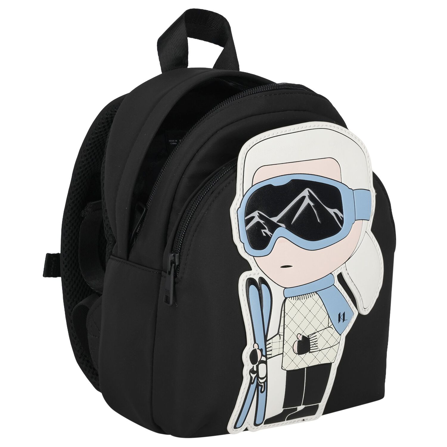 Black Ikonik Karl Backpack ( 27cm ), 1, hi-res
